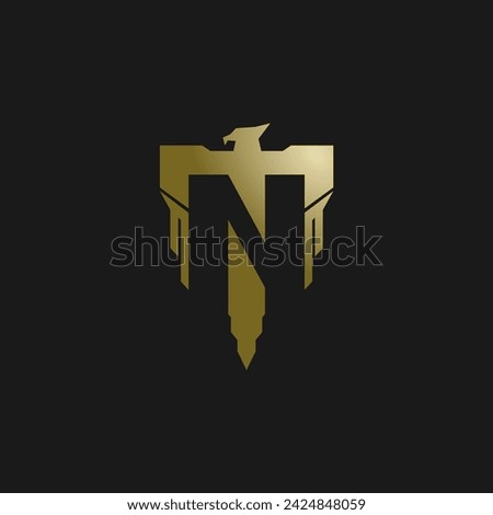 The 'NT' logo, blending tactical style with negative space technique, housing an eagle motif within. Symbolizing strength and vision, it embodies precision and resilience.