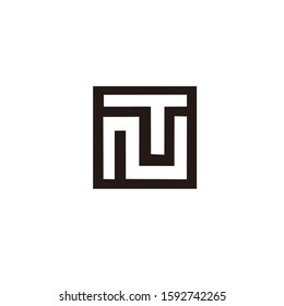 'NT' LOGO VECTOR FOR BRANDS AND COMPANY NAMES