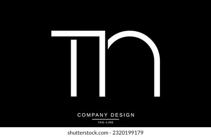 NT, TN, Abstract Letters Logo Monogram