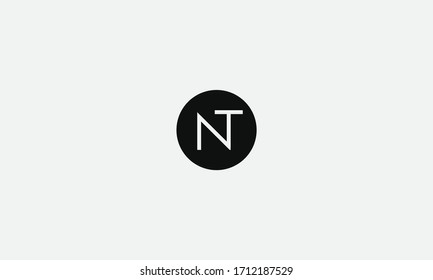 NT or TN letter logo. Unique attractive creative modern initial NT TN N T initial based letter icon logo