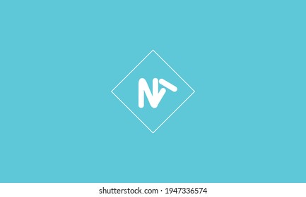 NT, TN, N, T abstract letters logo monogram