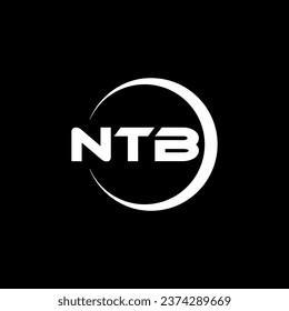 NTB Letter Logo Design, Inspiration for a Unique Identity. Modern Elegance and Creative Design. Watermark Your Success with the Striking this Logo.