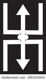 the nteasee symbol represnts cooperation and understanding,it urges the people to be more considerate and compassionate towards one another, peace and harmony will reign when people overlook their 