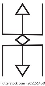 the nteasee symbol represnts cooperation and understanding,it urges the people to be more considerate and compassionate towards one another, peace and harmony will reign when people overlook their 