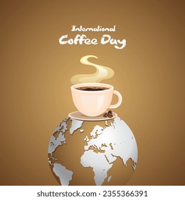 nternational Coffee Day is an occasion that is used to promote and celebrate coffee as a beverage, with events now occurring in places around the world. The first official date was 3 October 2015, as 