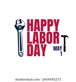 nternational Labor Day. Labour day. May 1st. Creative labor day