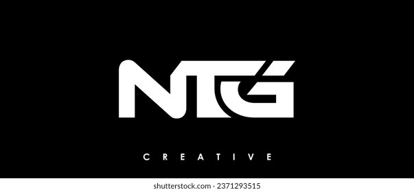 NTG Letter Initial Logo Design Template Vector Illustration