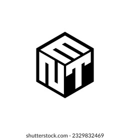 NTM letter logo design in illustration. Vector logo, calligraphy designs for logo, Poster, Invitation, etc.