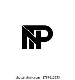 ntp letter original monogram logo design