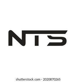 Nts Monogram Initial Letters Logo Design Stock Vector (Royalty Free ...