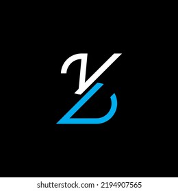 NU letter logo creative design with vector graphic, NU simple and modern logo.
