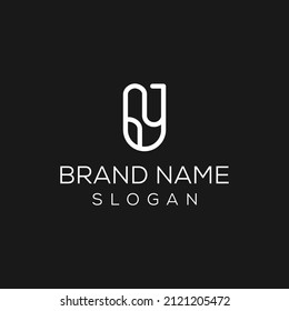 NU letter logo design on luxury background. UN monogram initials letter logo concept.