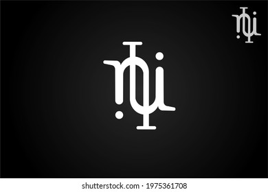 nu u n inu niu un monogram logo bolak balik good for company logo, your brand, distro brand and etc