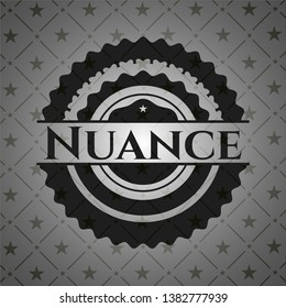 Nuance dark emblem. Vector Illustration. Detailed.