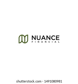 Nuance financial logo letter n