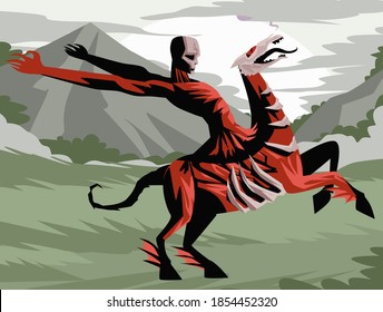 nuckelavee horse evil red demon