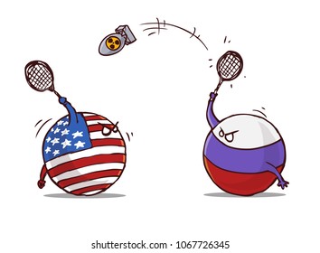 nuclear badminton russia versus usa