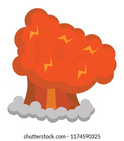 nuclear bomb 
