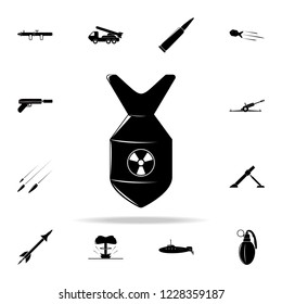 nuclear bomb icon. Army & War icons universal set for web and mobile