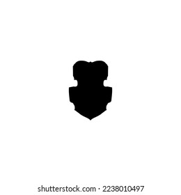 Nuclear bomb icon. Simple style no nuclear bomb poster background symbol. Nuclear bomb brand logo design element. Nuclear bomb t-shirt printing. vector for sticker.