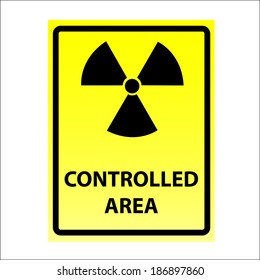 Nuclear Controlled Area Symbol