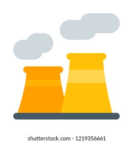 Nuclear cooling towers