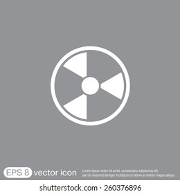 nuclear danger icon