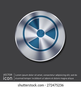 nuclear danger icon