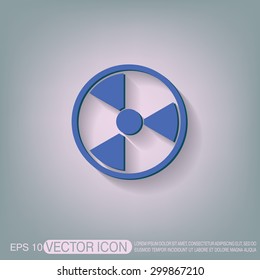nuclear danger icon