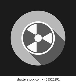 nuclear danger icon