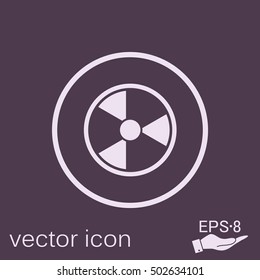 nuclear danger icon