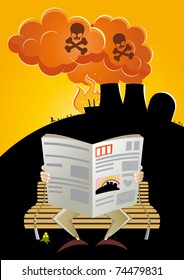 nuclear disaster cartoon
