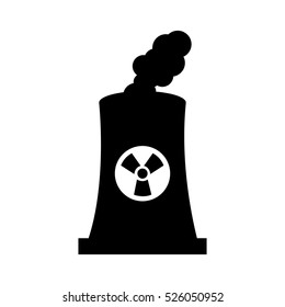 nuclear energy symbol isolated icon vector illustration design