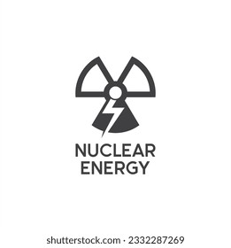 nuclear energy symbol, energy, vector art