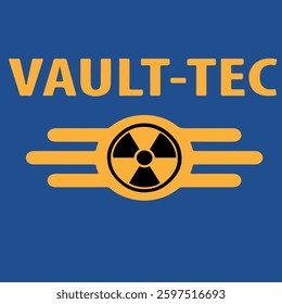 Nuclear Fallout vault door logo