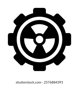 Nuclear Icon Element For Design