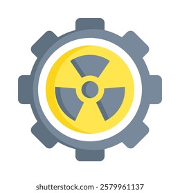 Nuclear Icon Element For Design