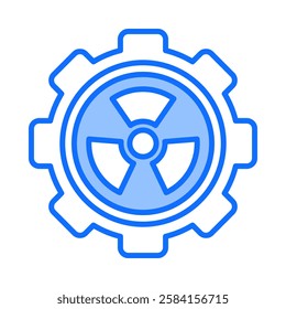 Nuclear Icon Element For Design