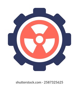 Nuclear Icon Element For Design