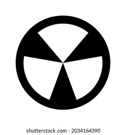 nuclear icon or logo isolated sign symbol vector illustration - high quality black style vector icons

