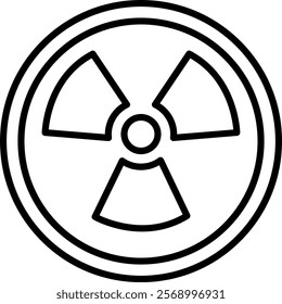 Nuclear Icon Symbol Art Sign