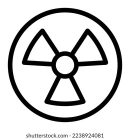 Icono perfecto de arma del ejército de iconos vectorial y logo de ilustración nuclear. Signo de iconos de la colección moderna para el concepto móvil y el diseño de aplicaciones web.