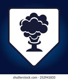 nuclear industry design, vector illustration eps10 graphic 