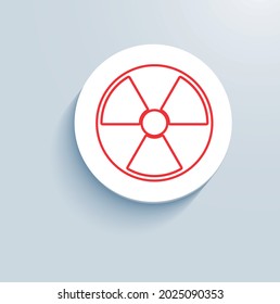 Nuclear Medicine Icon Vector Design