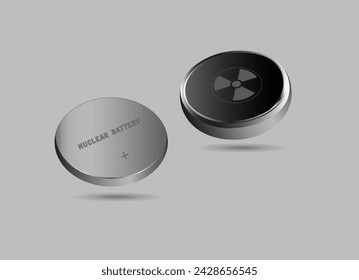 Nuclear Micro Coin Button Cell Battery