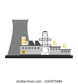 Nuclear plant building