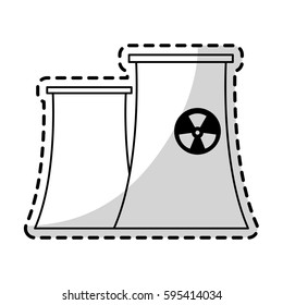 nuclear plant icon image 
