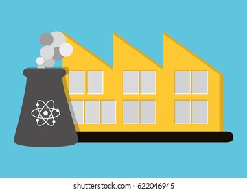 nuclear plant icon image
