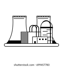 nuclear plant icon image 