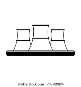 nuclear plant icon image 